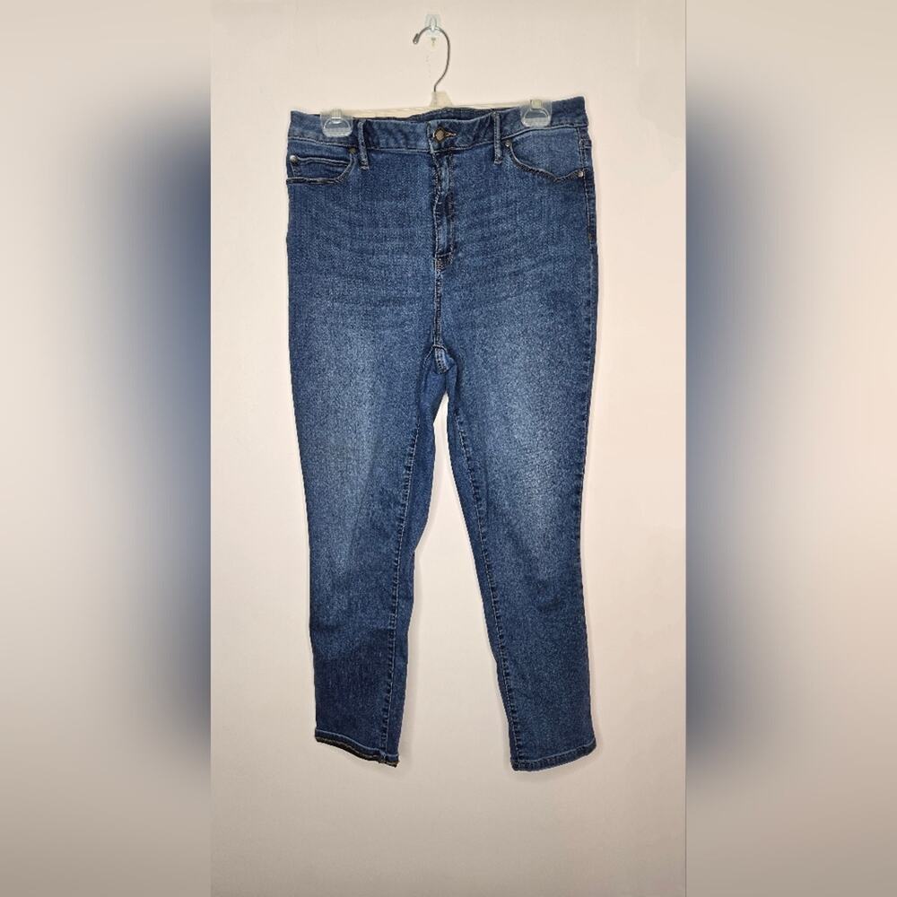 NWOT Simply Vera Vera Wang High Rise Skinny Ankle Womens Jeans Size 16